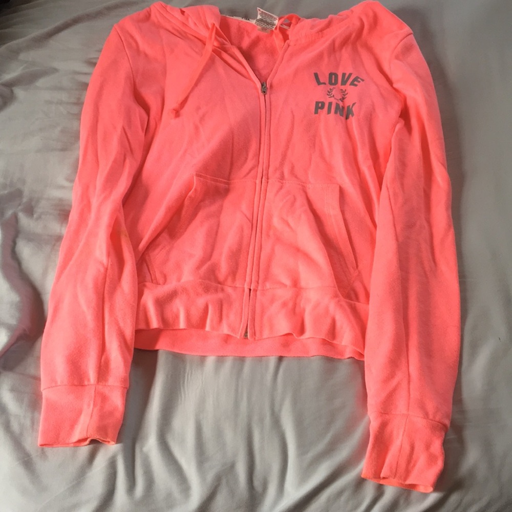 Victoria secret pink sweatshirt.